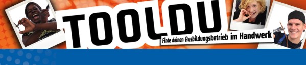 Immer richtig bewerben: TOOLDU ist dein Bewerbungsmanager. Er führt dich gezielt zu den freien Ausbildungs- und Praktikumsplätzen in deiner Region. Mit TOOLDU erstellst du online deine kompletten Bewerbungsunterlagen und verschickst sie per Mausklick an deinen Wunschbetrieb. Um TOOLDU nutzen zu können, musst du dich zunächst registrieren. Immer richtig bewerben: TOOLDU ist dein Bewerbungsmanager. Er führt dich gezielt zu den freien Ausbildungs- und Praktikumsplätzen in deiner Region. Mit TOOLDU erstellst du online deine kompletten Bewerbungsunterlagen und verschickst sie per Mausklick an deinen Wunschbetrieb. Um TOOLDU nutzen zu können, musst du dich zunächst registrieren.