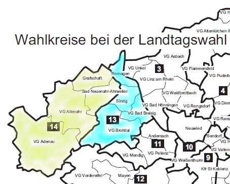 Unserer Wahlkreise 